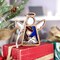 3.5" (H) Christmas Nativity Shepherd With Sheep Ornament - Handcrafted in Texas - Mother's Angels® Christmas Angel Wings Figurine